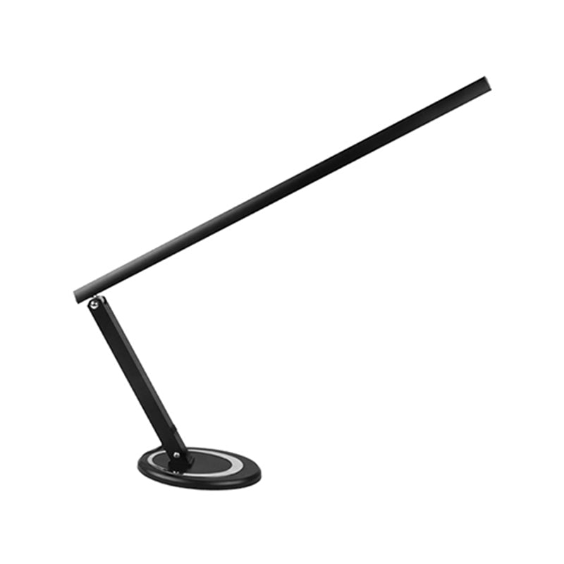 Lineare Nachttischlampe moderner Metall 1-Licht-Tischlicht