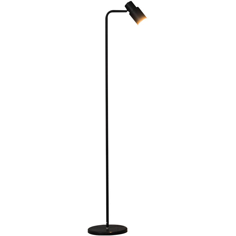 Metal Geometric Shape Floor Lamp Modern Style 1-Light Floor Lamp Fixture