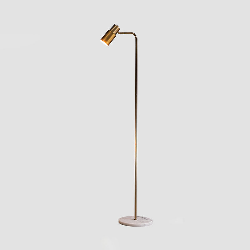 Metal Geometric Shape Floor Lamp Modern Style 1-Light Floor Lamp Fixture