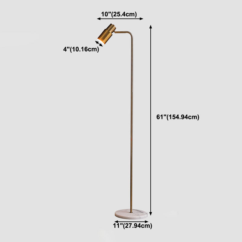 Forme de forme géométrique en métal Fixage de lampadaire à 1 lumière