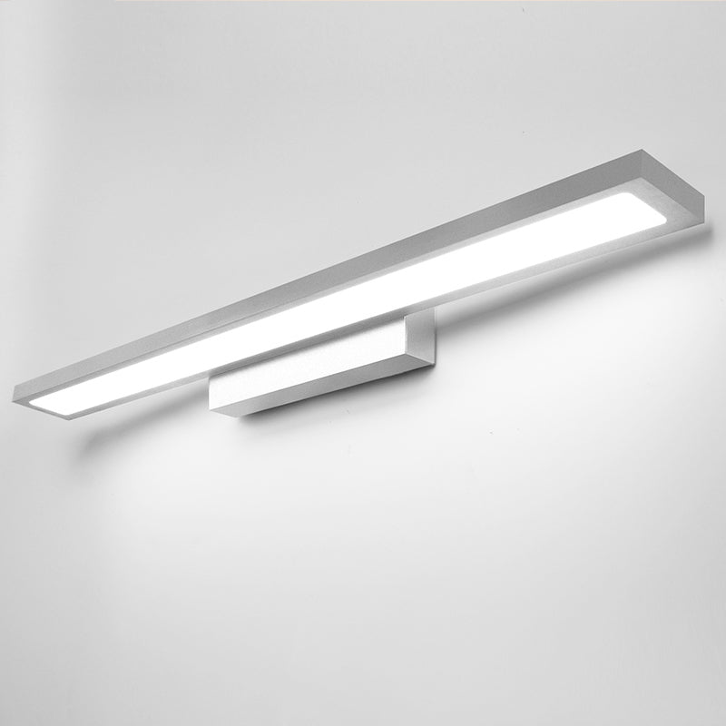 Lámpara de espejo simple LED Simple Baño Baño Baño Bailero Placa de pared Flexión de luz