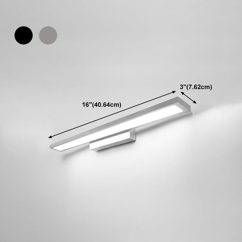 LED Simple Mirror Lamp Modern Badkamer WAIRE ROOM MURSE SCONCE LIMMUTER