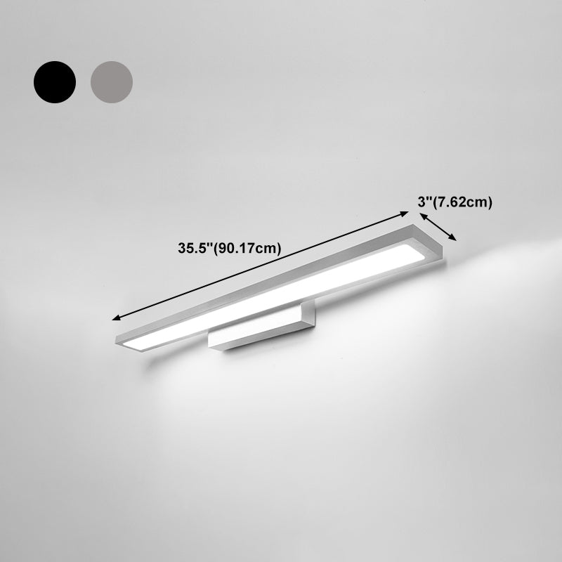 LED Simple Mirror Lamp Modern Badkamer WAIRE ROOM MURSE SCONCE LIMMUTER