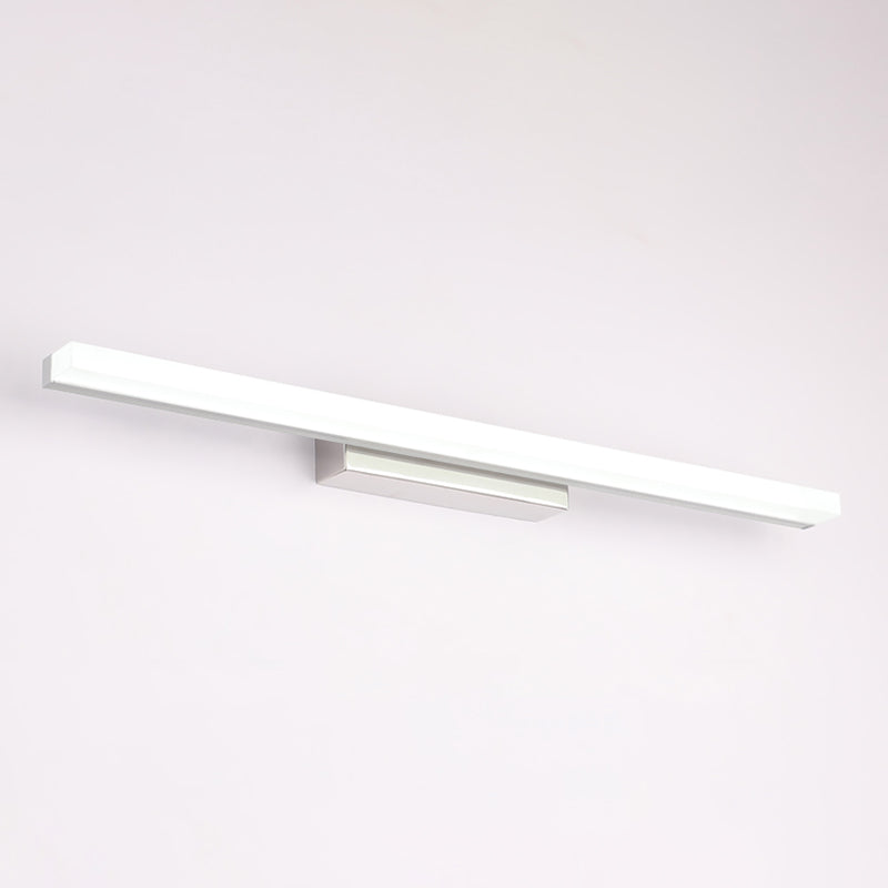 Ligera LED Luz contemporánea de espejo contemporáneo Iluminación frontal con sombra acrílica para el baño