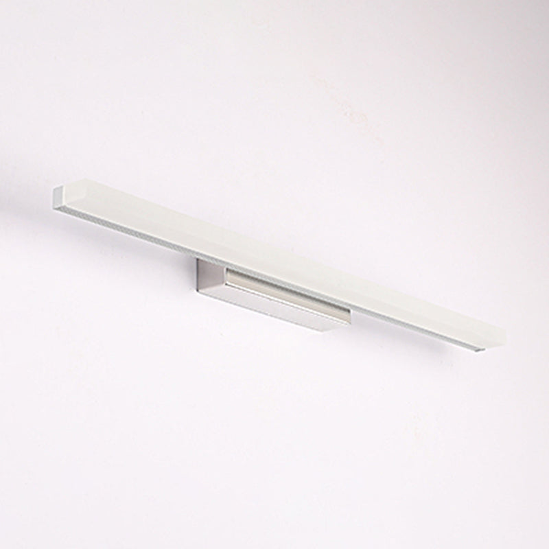 Ligera LED Luz contemporánea de espejo contemporáneo Iluminación frontal con sombra acrílica para el baño