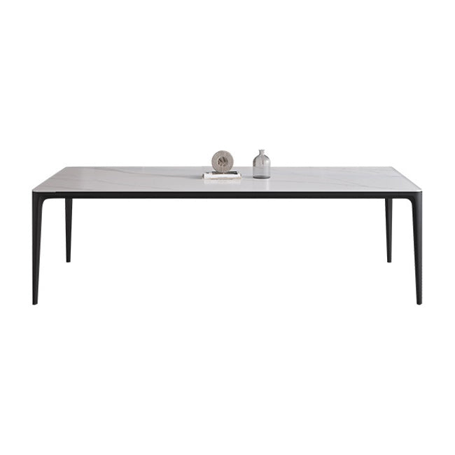 Mesa de comedor de forma rectangular