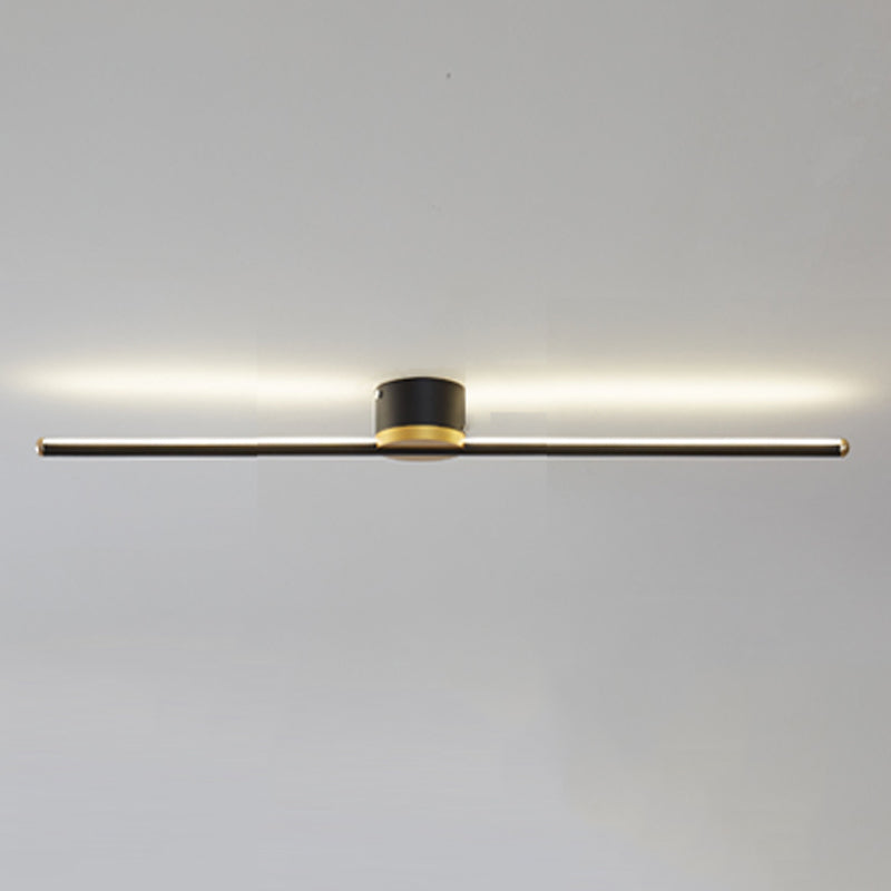 Metalen lineaire vorm spoelplafondlicht moderne stijl 1 licht spoel plafond verlichtingsarmaturen