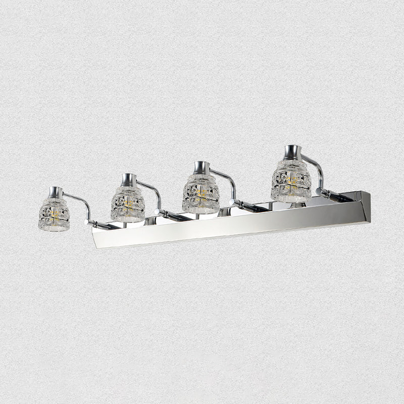 Vanidad geométrica Diconce de pared moderno Cristal Multi Lights Light de tocador de baño