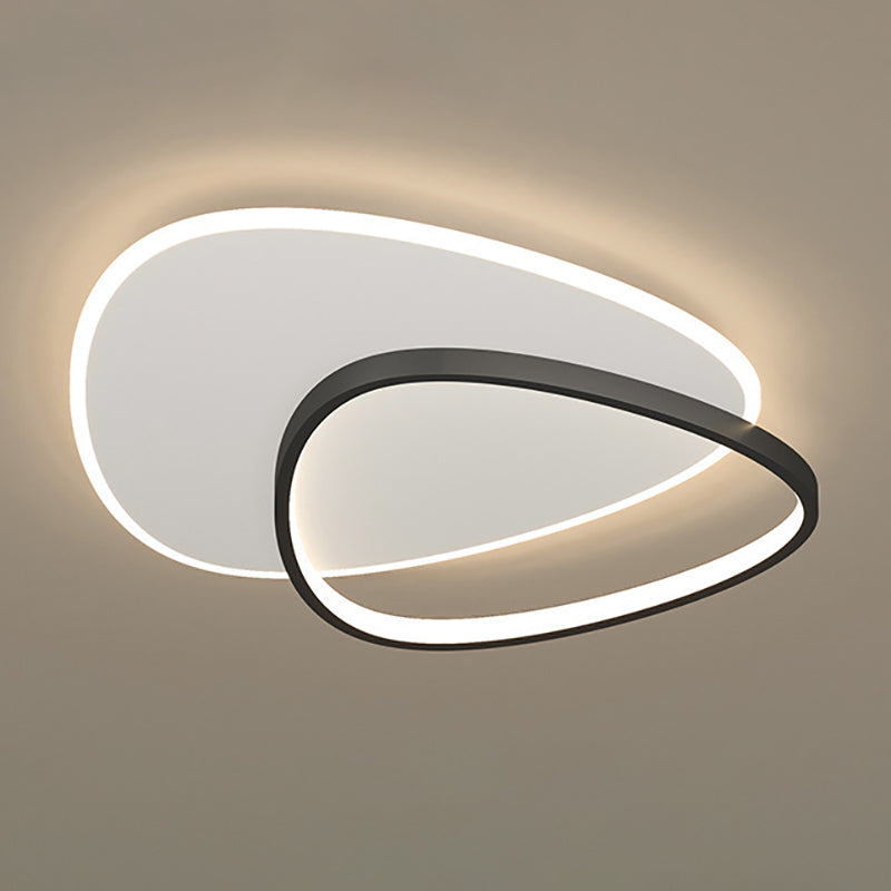 Triangoli il soffitto del soffitto in metallo lampada a led nordico Accensione del soffitto a sfioramento