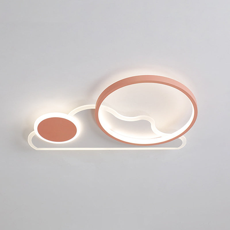 Lampada a soffitto a LED Light in stile Nordic Filpfullfiling Light per soggiorno