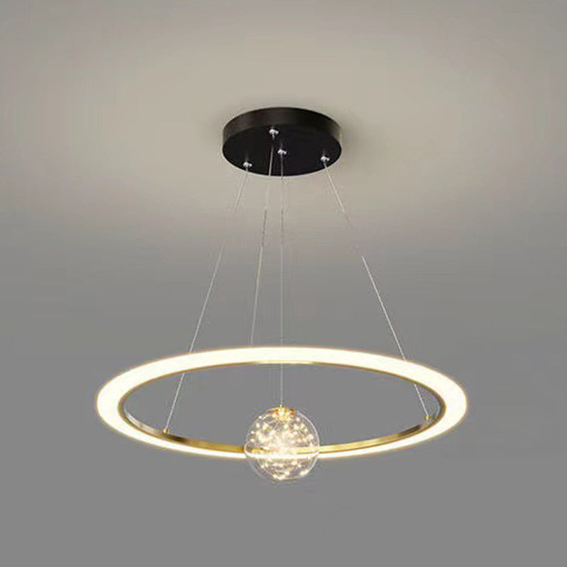 Multi Lights Ring Pendant lustre MODERN MODER STYLE LAMPS HAPPING