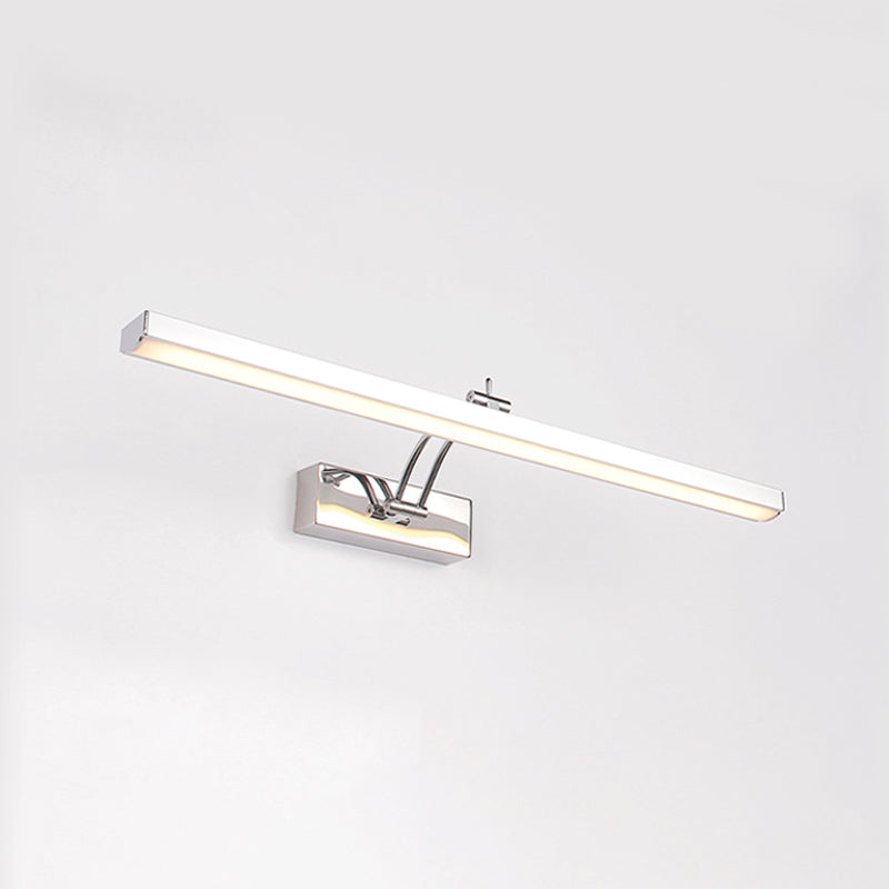 Vanity Light Contemporary Simple Linear Mirror Lighting Fixtures pour salle de bain