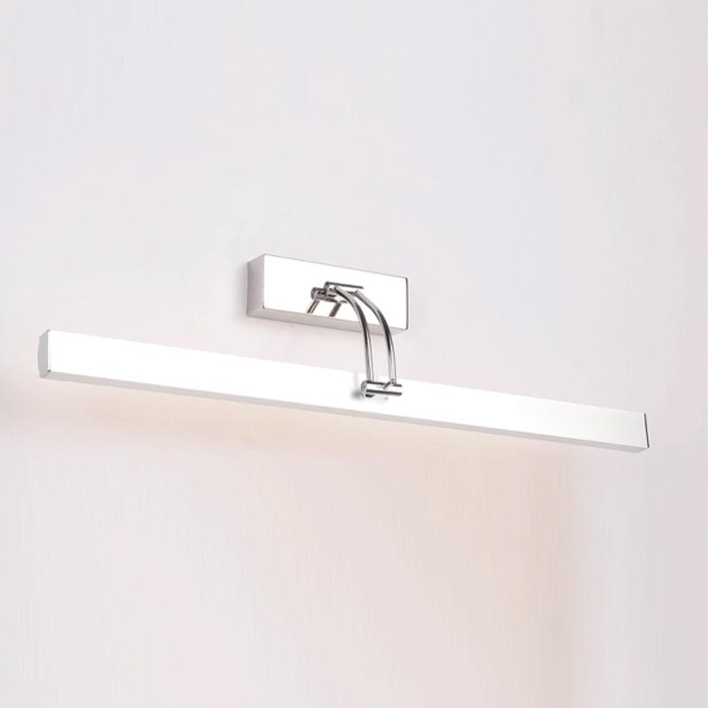 Vanity Light Contemporary Simple Linear Mirror Lighting Fixtures pour salle de bain