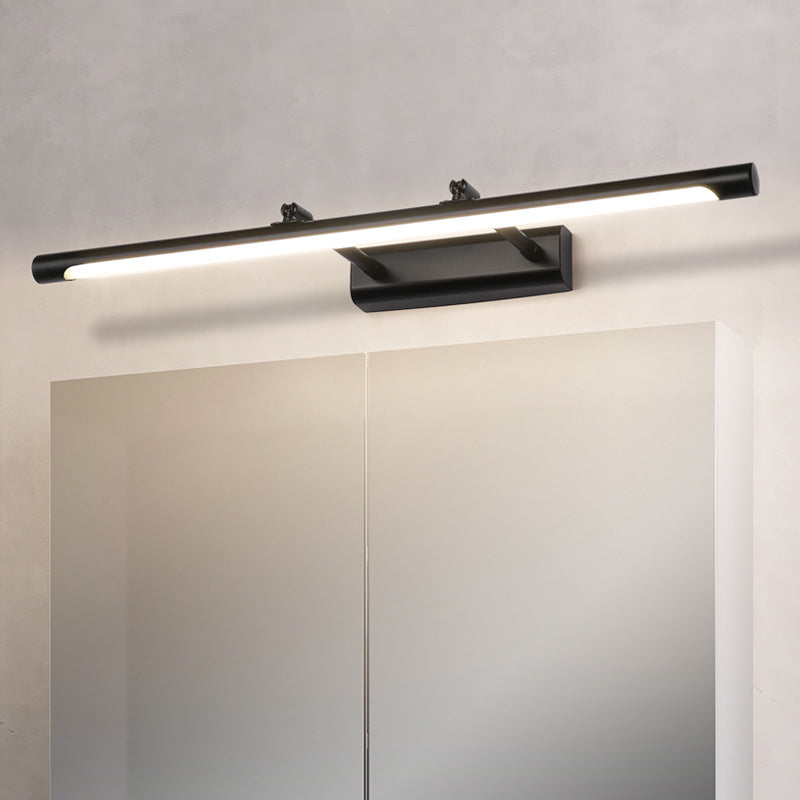 Accesorios de iluminación de tocador de estilo de estilo moderno metal 1 matriz de tocador de luz.