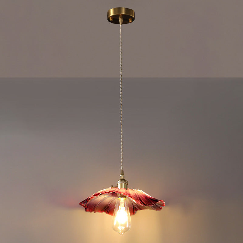Forma de cubierta de la olla iluminación colgante lámpara colgante de vidrio de estilo industrial
