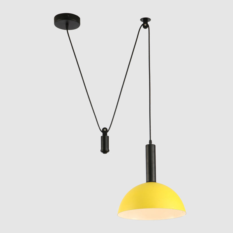 Macaron Pulley Pendant Lighting Freeture Sala da pranzo Studio Sospensione Sospensione