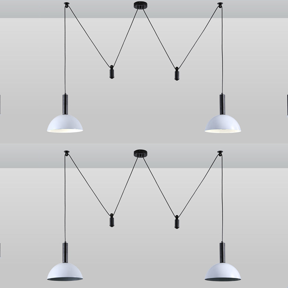 Macaron Poulley Pendant Lighting Aymat Dining Dining Dining Roin Salon Salle Sispension Light