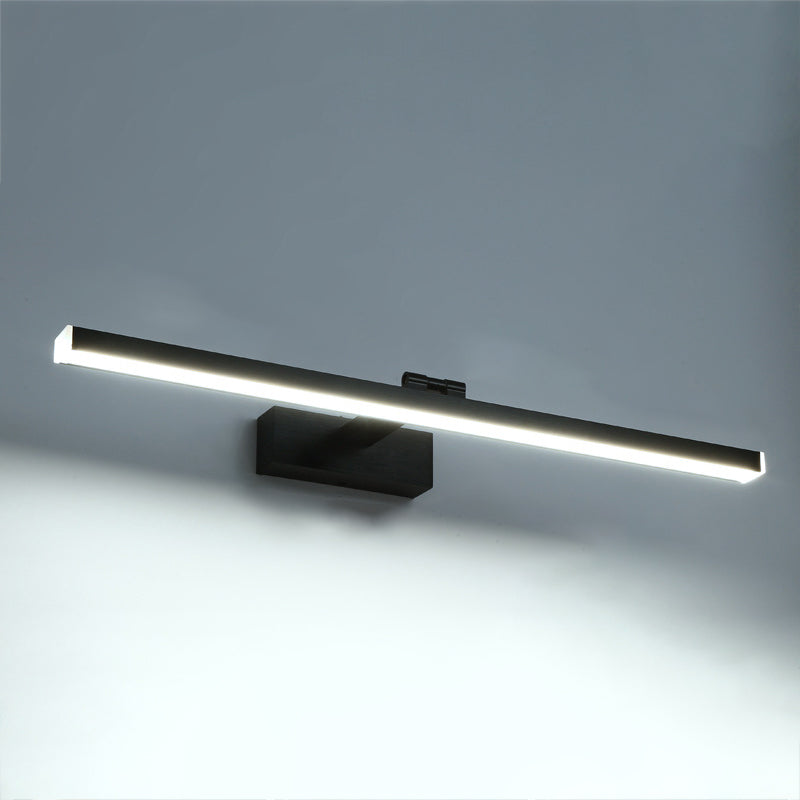 Modern Style Linear Wall Lighting Fixtures Metal 1 Light Vanity Wall Sconce