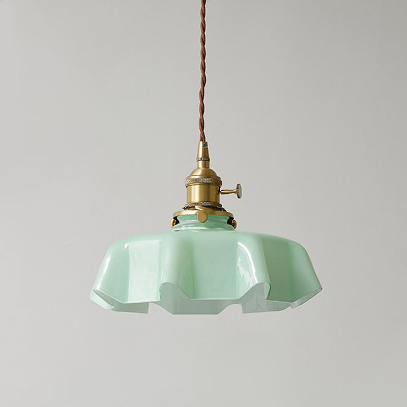 Forma de cubierta de la olla iluminación colgante de estilo industrial 1 lámpara colgante de luz