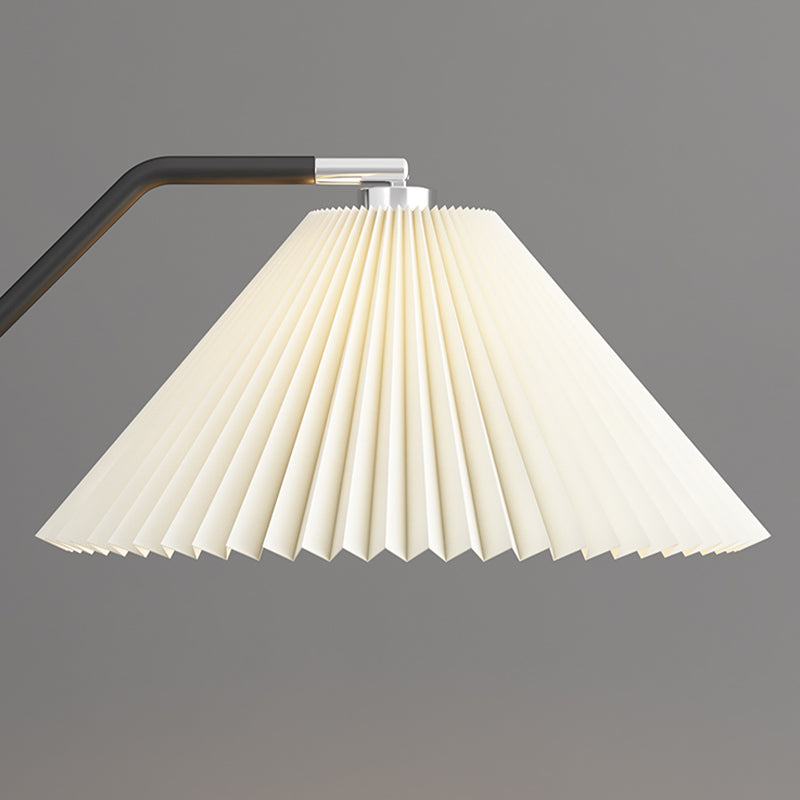 Geometric Shape Fabric Floor Light Modern Style Single Light  Floor Light Fixtures