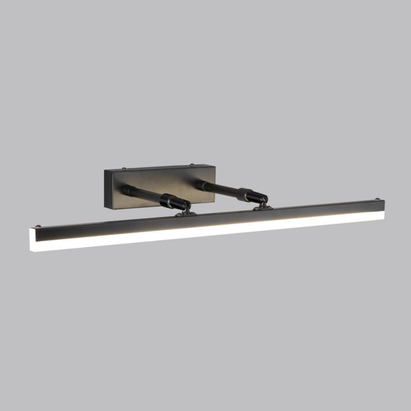 1-licht lineaire wandwandeling moderne stijl metalen wandverlichting voor badkamer