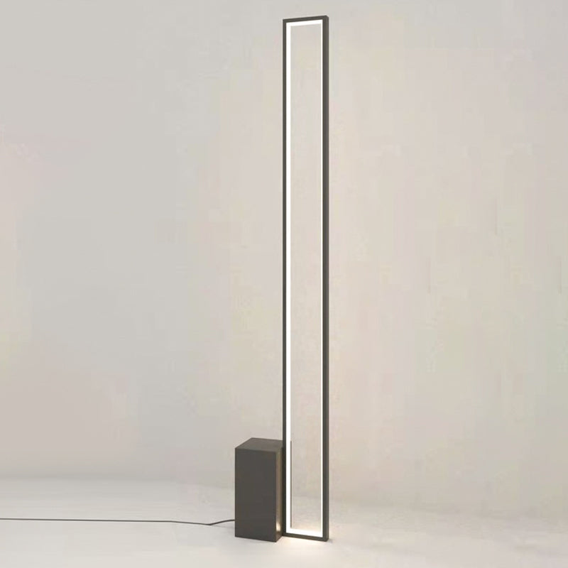 Square Metal Floor Light Modern Modern Light Floor Lighttures