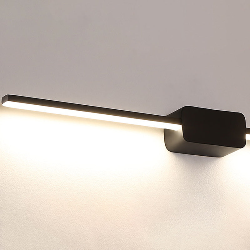 Metalen slanke muur ijdelheid licht moderne stijl 1 licht ijdelheid verlichting ideeën