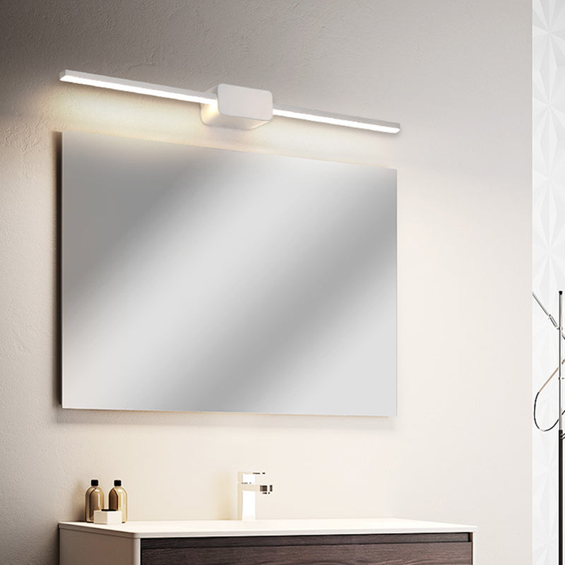 Metalen slanke muur ijdelheid licht moderne stijl 1 licht ijdelheid verlichting ideeën