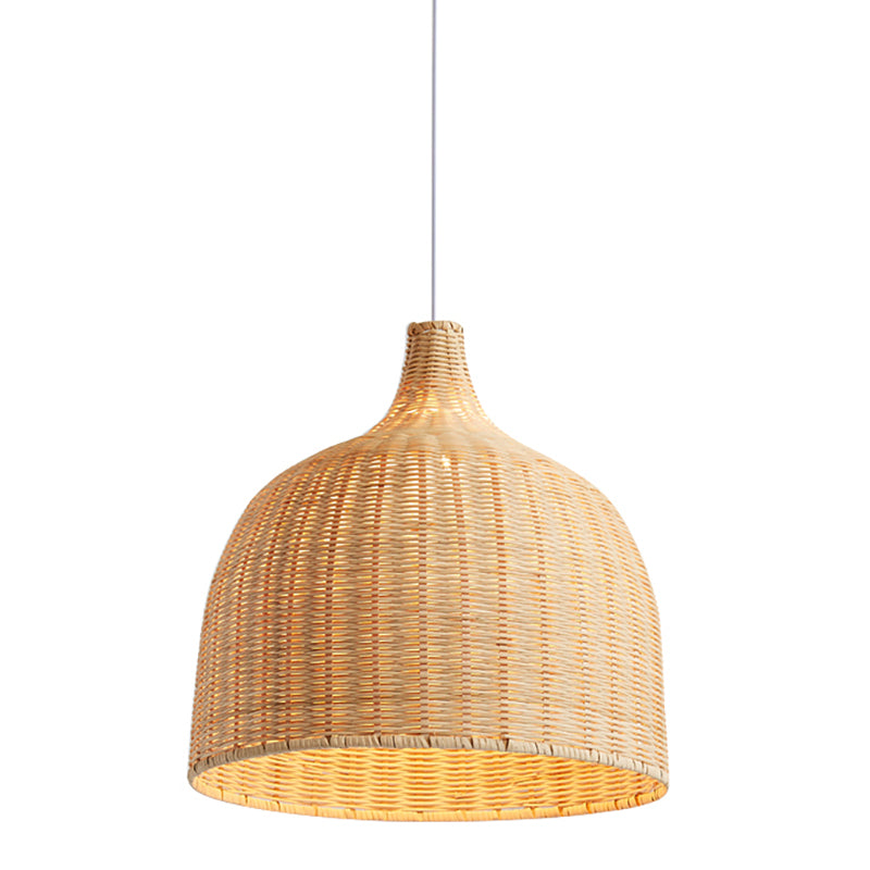 Modern Rattan Hanging Light Simplicity Pendent Lighting Fixture for Restaurant