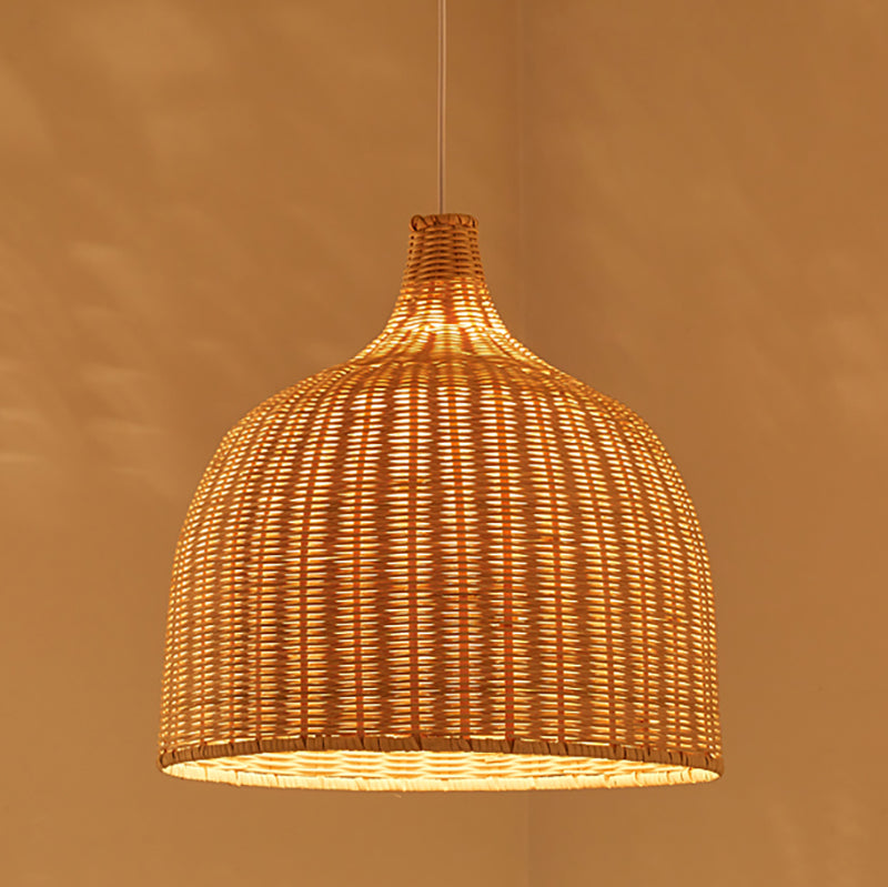 Modern Rattan Hanging Light Simplicity Pendent Lighting Fixture for Restaurant