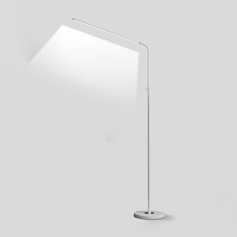 Lineaire vorm Metalen vloerlicht Moderne stijl Single Light Floor Mount Light