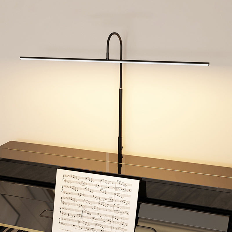 Linear Shape Floor Lamp Modern Metal Single Light Floor Lamp