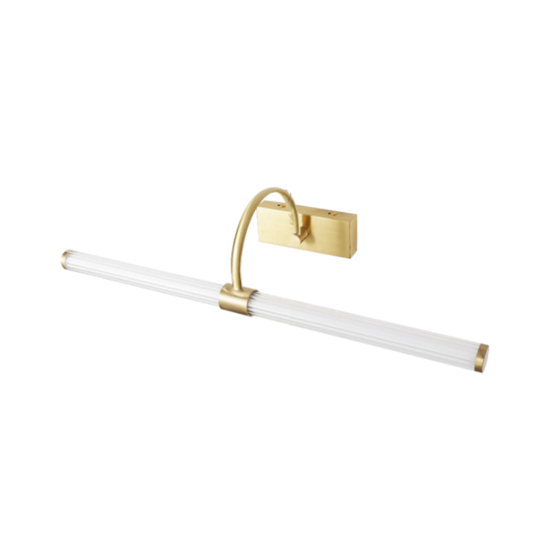 Lineaire schaduw metalen wandwandcontract Moderne stijl 1 lichte spiegel wandmontage verlichting