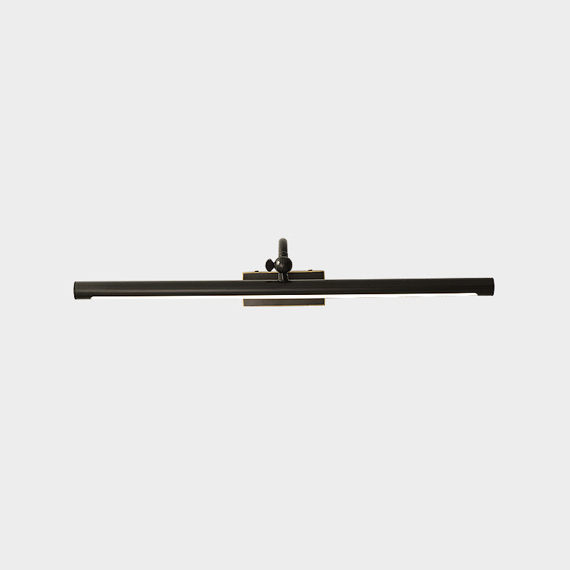 Lineaire schaduw metalen wand sconce moderne stijl 1 licht spiegel wand gemonteerd verlichtingsarmatuur