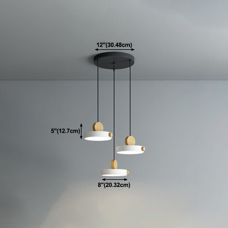 Stile a sospensione in stile Nordic Light Metal Dining Sala appendiali