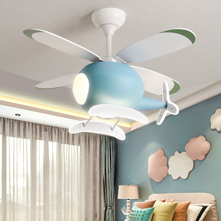 Multi Lights Geometric Ceiling Pendant Modern Style Metal LED Ceiling Fans