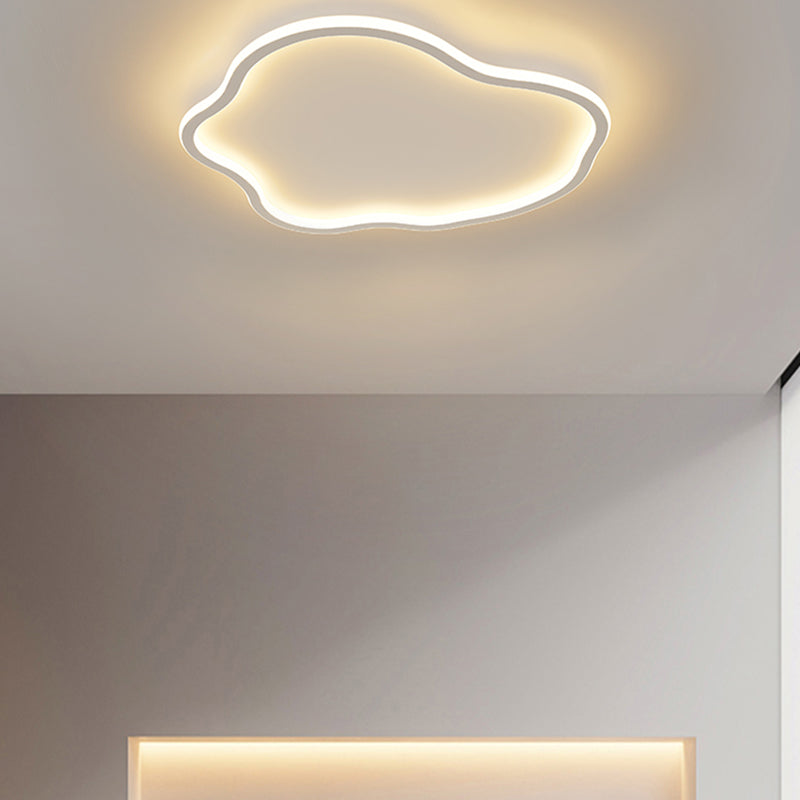 Luminaire monté au plafond en aluminium, luminaire moderne à LED, monté au plafond