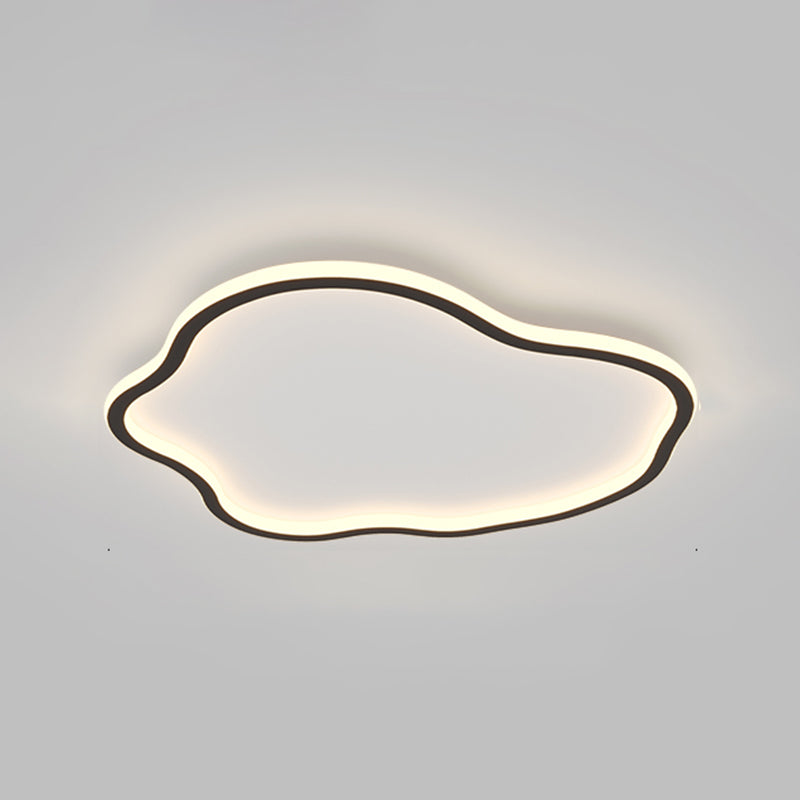 Luminaire monté au plafond en aluminium, luminaire moderne à LED, monté au plafond