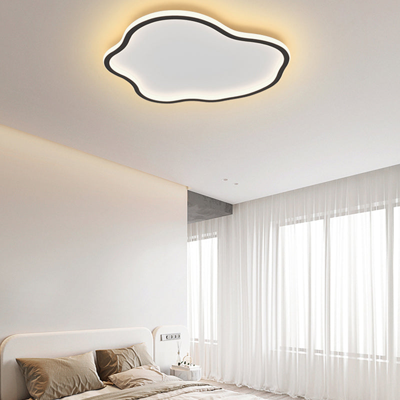 Luminaire monté au plafond en aluminium, luminaire moderne à LED, monté au plafond