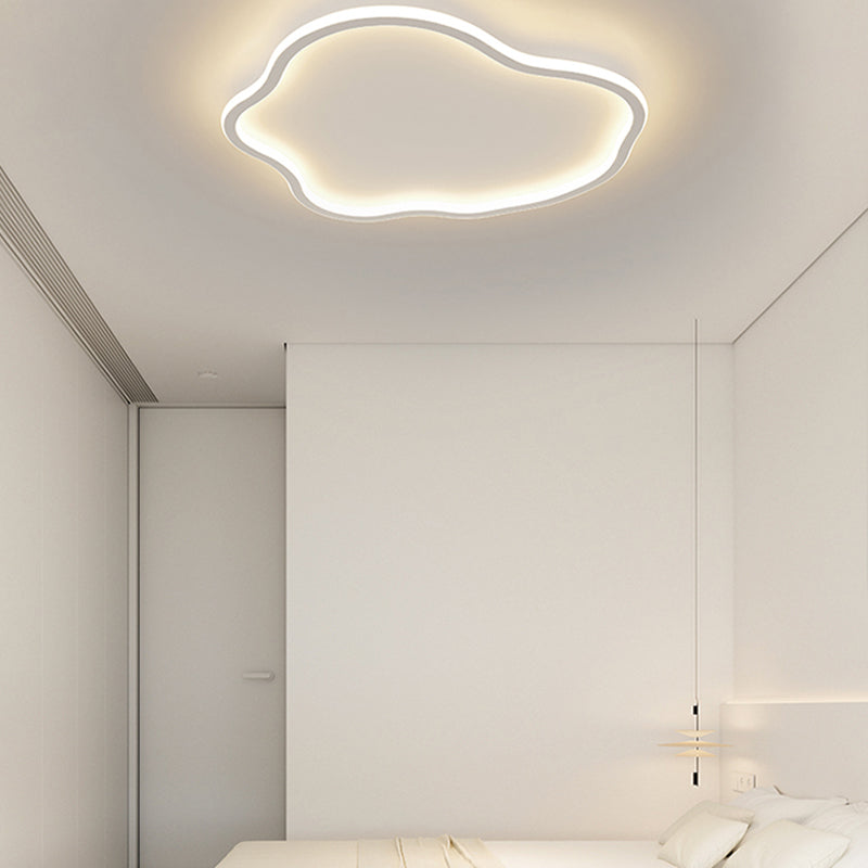 Luminaire monté au plafond en aluminium, luminaire moderne à LED, monté au plafond