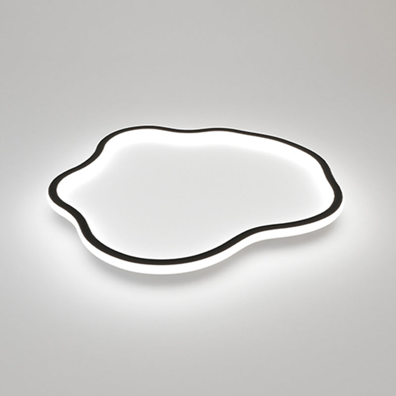 Luminaire monté au plafond en aluminium, luminaire moderne à LED, monté au plafond