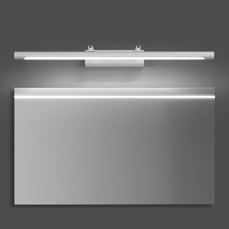 Lineaire vorm wandverlichting moderne stijl metalen 1 lichte sijklamp voor badkamer