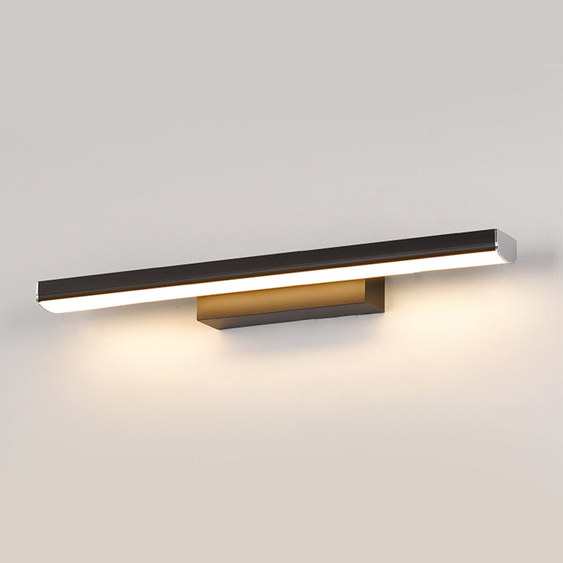 Strip vorm wandverlichting moderne stijl metalen 1 lichte sconce lamp voor badkamer