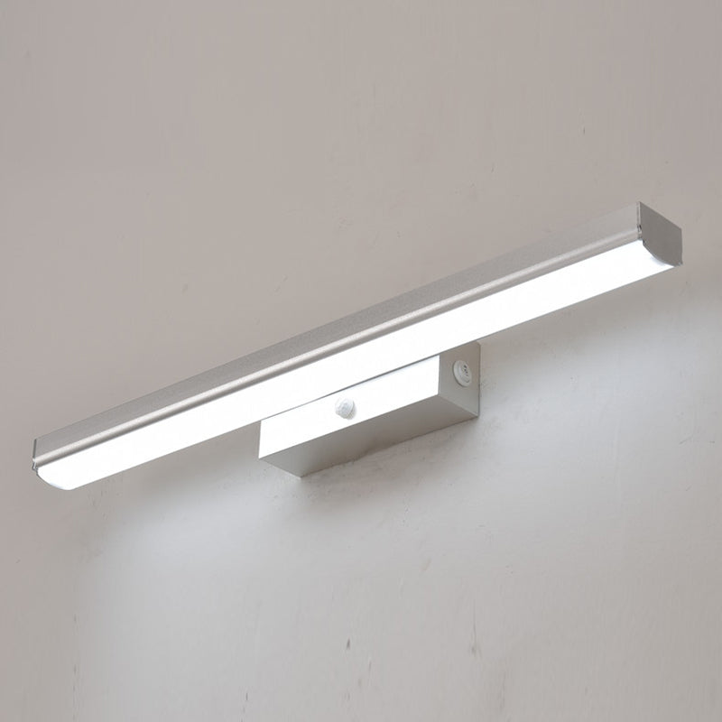 Strip vorm wandverlichting moderne stijl metalen 1 lichte sconce lamp voor badkamer