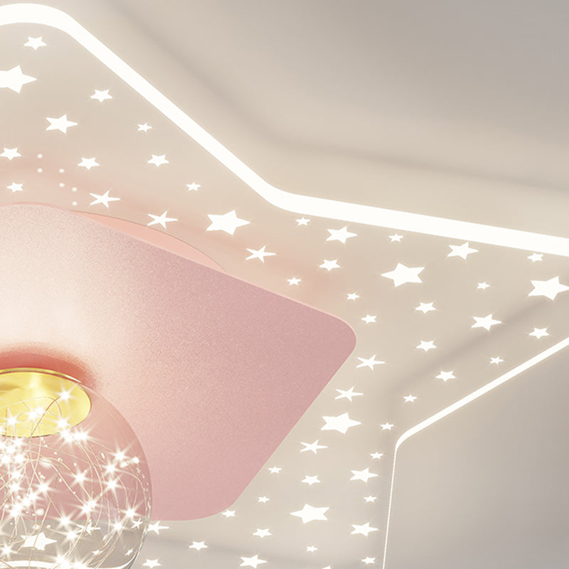 Lampada da soffitto moderna a LED Gypsophila con montaggio a incasso per camera da letto