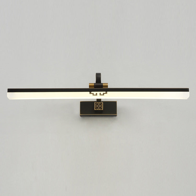 Lineaire vorm Wandverlichting in moderne stijl metalen 1-licht SCONCE-lamp voor badkamer