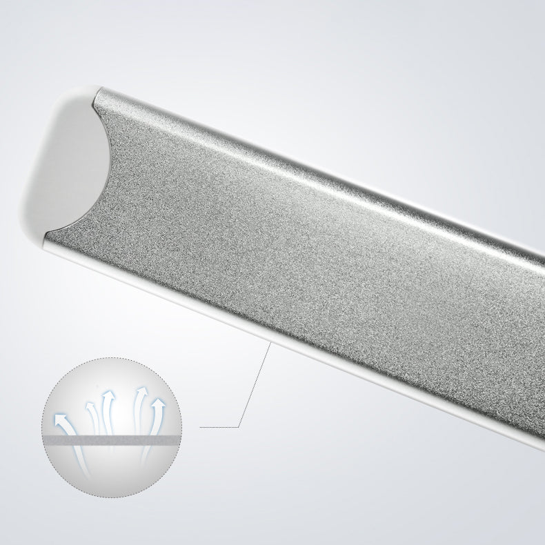 Lampada da pavimento lineare moderna Metal 65 "Luce al pavimento a LED alto per soggiorno