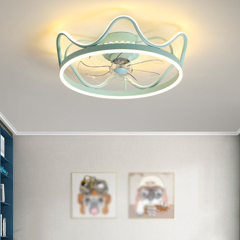 Pendentif de plafond rond en métal MODERNE MODERNE 2 lumières LED Flush Light pour la chambre