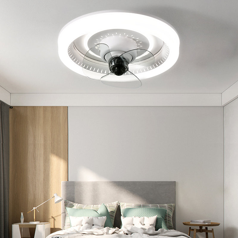 Metal Geometric Ceiling Pendant Modern Style 2 Lights LED Flush Light