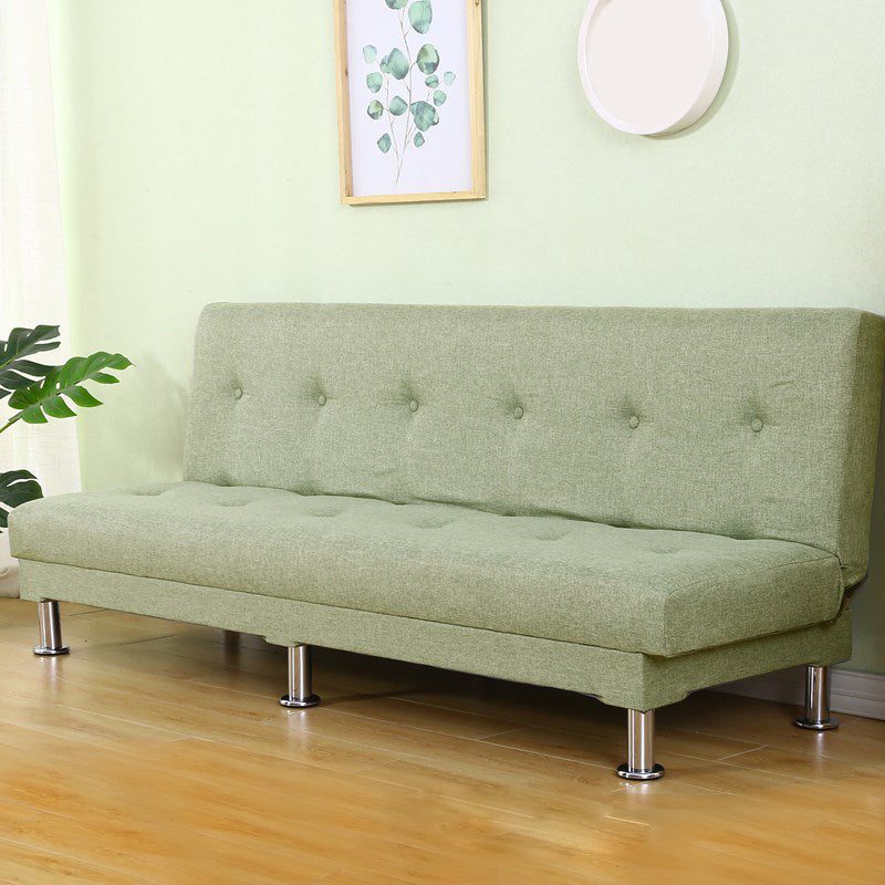 Modern Fabric/Faux Leather Sofa Armless Convertible Sofa for Living Room